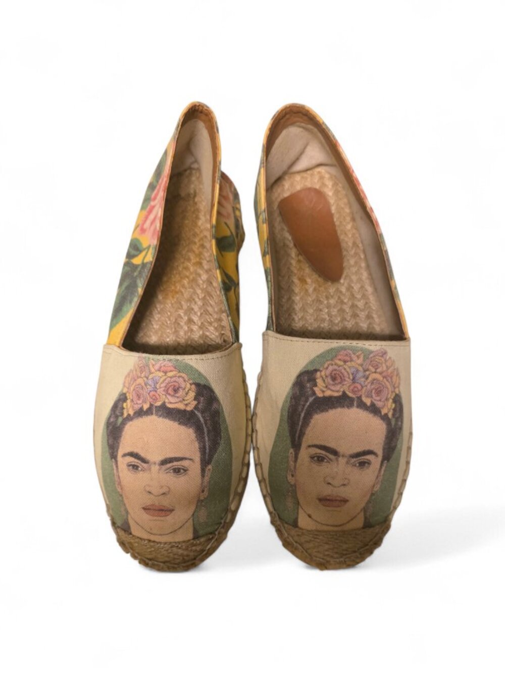 ​Artistic Frida Kahlo Portrait Espadrilles